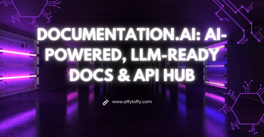 Documentation.AI: AI-Powered, LLM-Ready Docs & API Hub