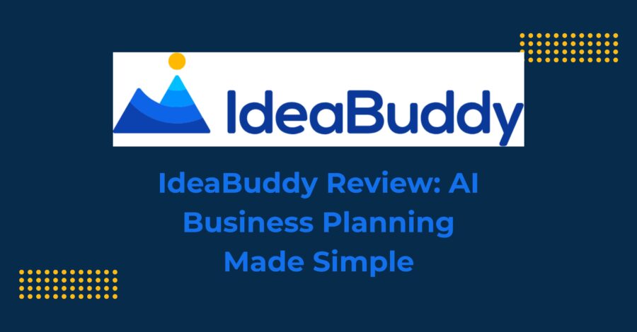 IdeaBuddy Review: AI Business Planning Made Simple